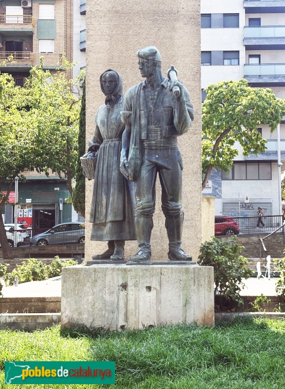 Lleida - Monument als Pagesos