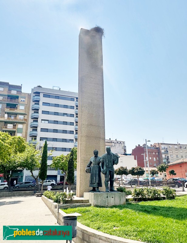 Lleida - Monument als Pagesos