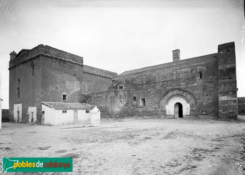 Lleida - Castell i església de Gardeny