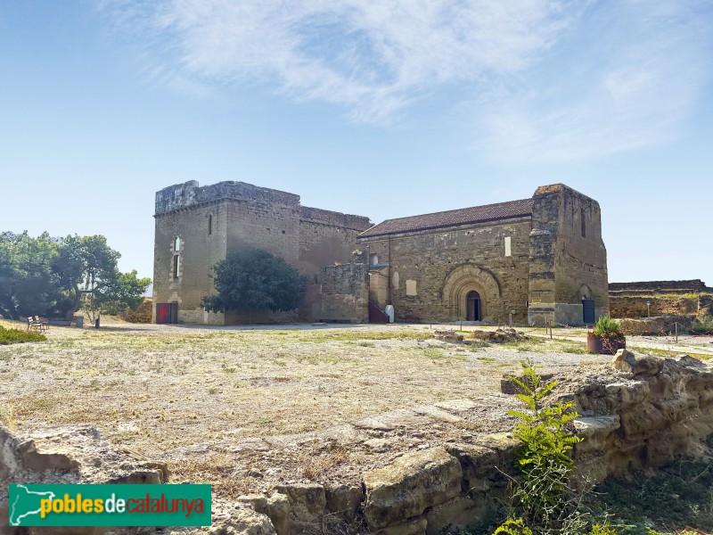 Lleida - Castell i església de Gardeny