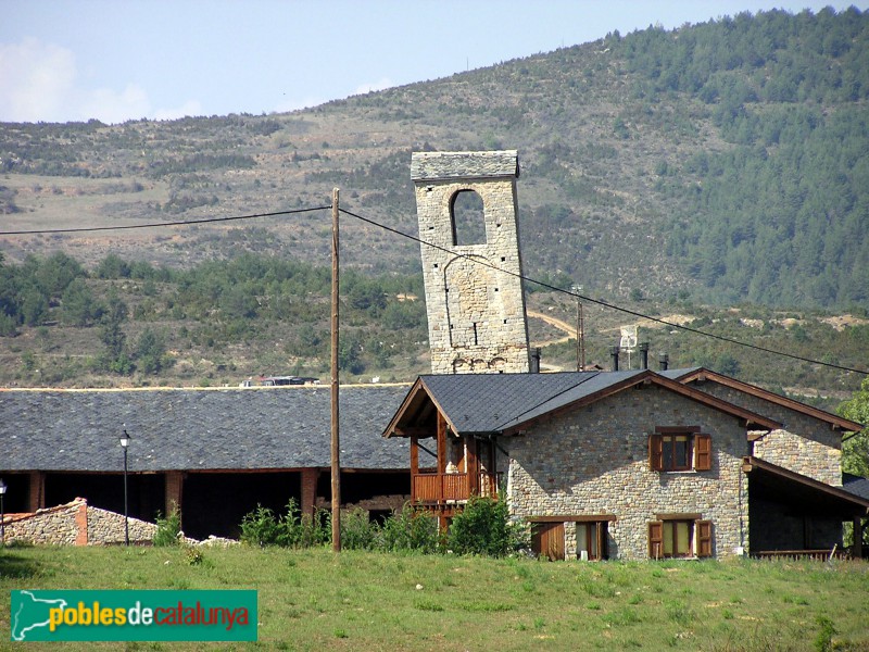Bellver de Cerdanya - Església de Santa Eugènia de Nerellà (Foto: <i>César Martín</i>, 2007) Bellver de Cerdanya - Església de Santa Eugènia de Nerellà