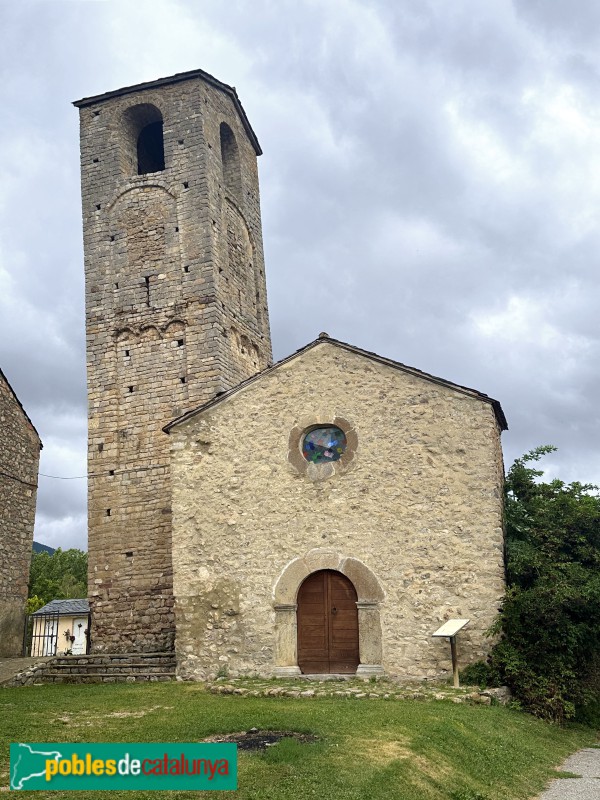 Bellver de Cerdanya - Església de Santa Eugènia de Nerellà (Foto: Albert Esteves, 2025) Bellver de Cerdanya - Església de Santa Eugènia de Nerellà