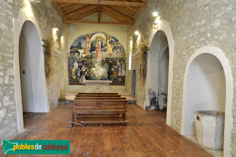 Bellver de Cerdanya - Església de Santa Eugènia de Nerellà (Foto: <i>Jordi Contijoch -calaix.gencat.cat-</i>, 2010) Bellver de Cerdanya - Església de Santa Eugènia de Nerellà