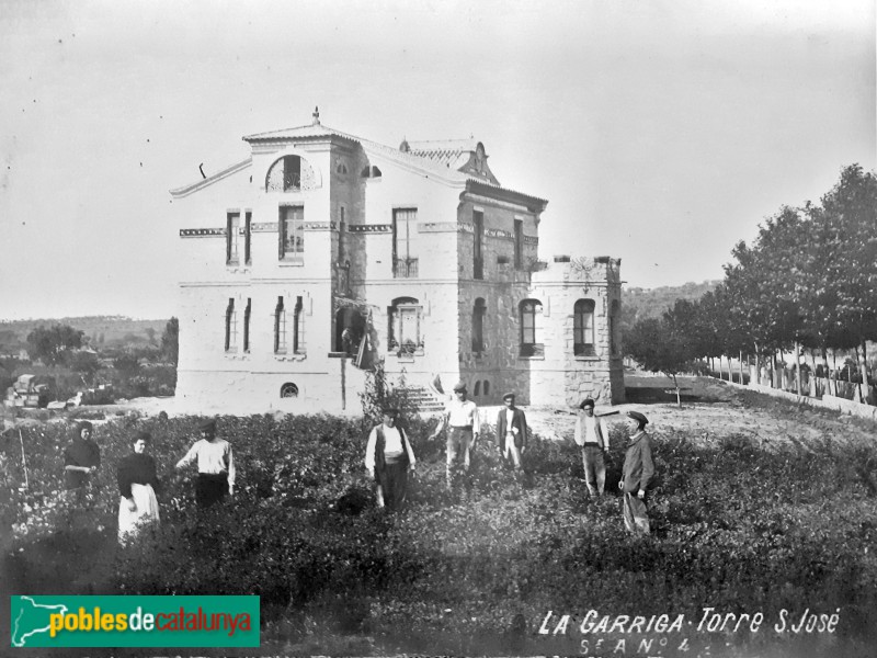 La Garriga - Torre Sant Josep, a inicis del segle XX