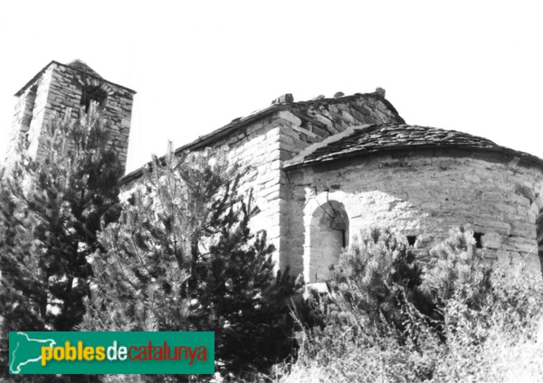 Bellver de Cerdanya - Sant Iscle i Santa Victòria de Talltendre (Foto: Immaculada Roca -invarquit.cultura.gencat.cat-, 1989) Bellver de Cerdanya - Sant Iscle i Santa Victòria de Talltendre