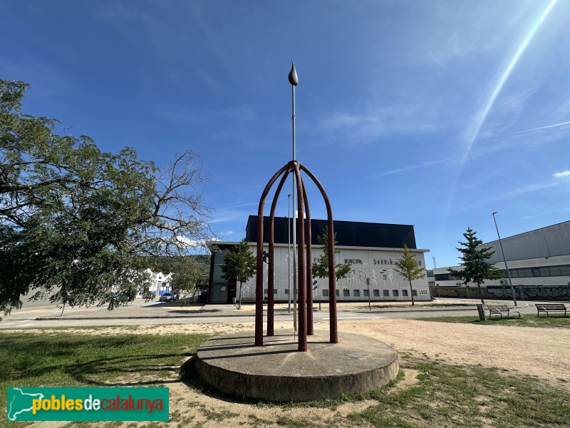 Sarrià de Ter - Monument als Donants de Sang