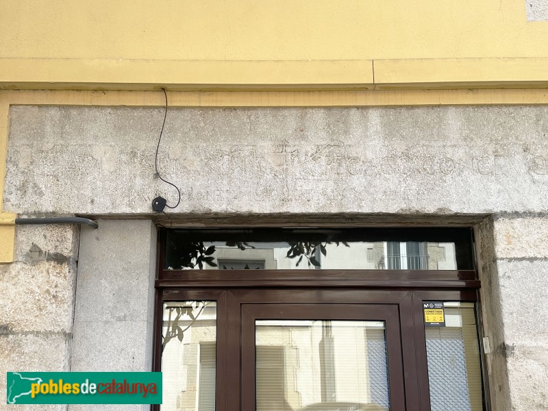 Sarrià de Ter - Llinda (1720, Jauma Bonet)