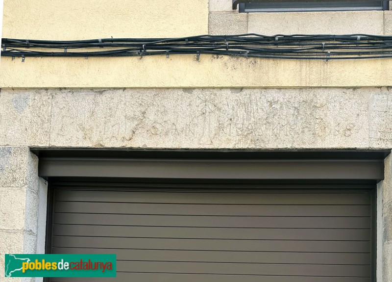 Sarrià de Ter - Llinda (1758, Joan Ribas)