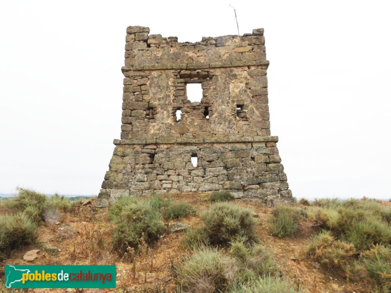 Lleida - Torre de Moradilla (Foto: <i>Cos d'Agents Rurals -invarquit.cultura.gencat.cat-</i>, 2022) Lleida - Torre de Moradilla