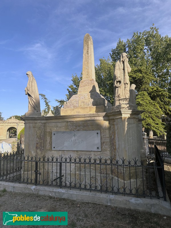 Cementiri de Lleida - Panteó Francesca Moix (Foto: Albert Esteves, 2025) Cementiri de Lleida - Panteó Francesca Moix