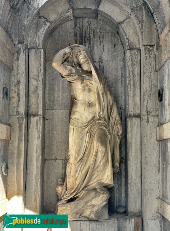 Cementiri de Lleida - Panteó Nebot Moreno. Escultura de Miquel Blay