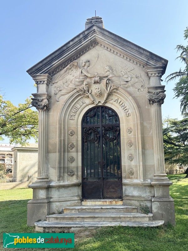 Cementiri de Lleida - Panteó Aunós (Foto: Albert Esteves, 2025) Cementiri de Lleida - Panteó Aunós