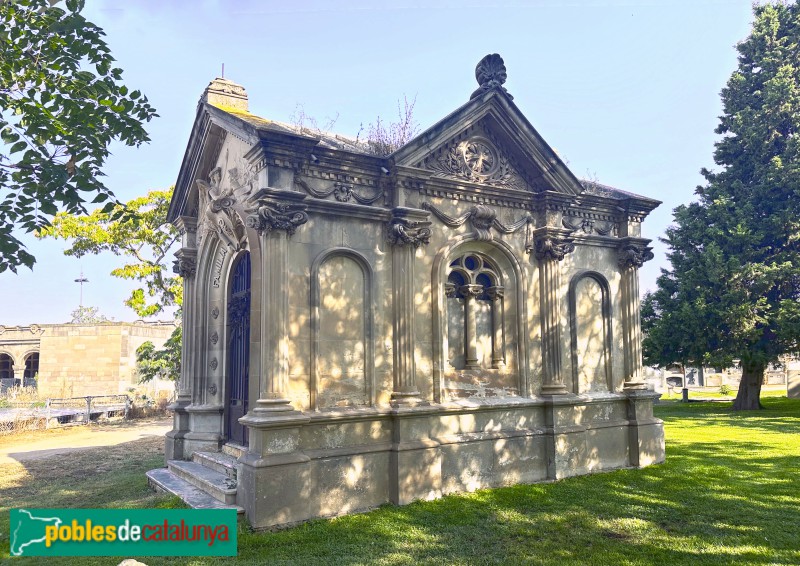 Cementiri de Lleida - Panteó Aunós (Foto: Albert Esteves, 2025) Cementiri de Lleida - Panteó Aunós