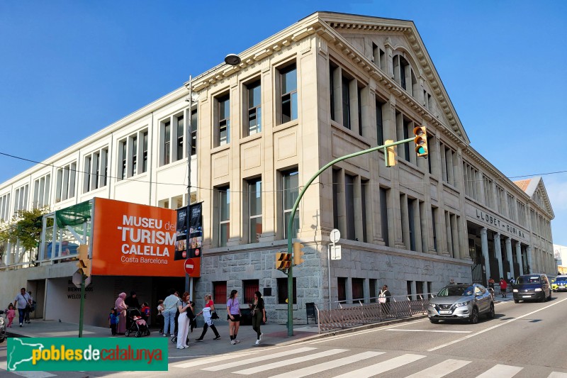 Calella - Fàbrica Llobet-Guri (Foto: Sergi Suárez, 2025) Calella - Fàbrica Llobet-Guri