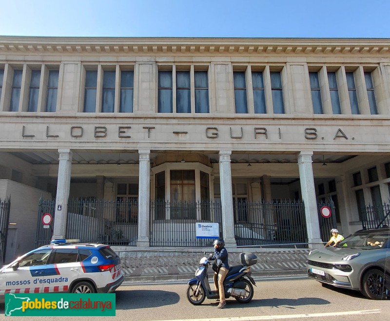 Calella - Fàbrica Llobet-Guri (Foto: Sergi Suárez, 2025) Calella - Fàbrica Llobet-Guri