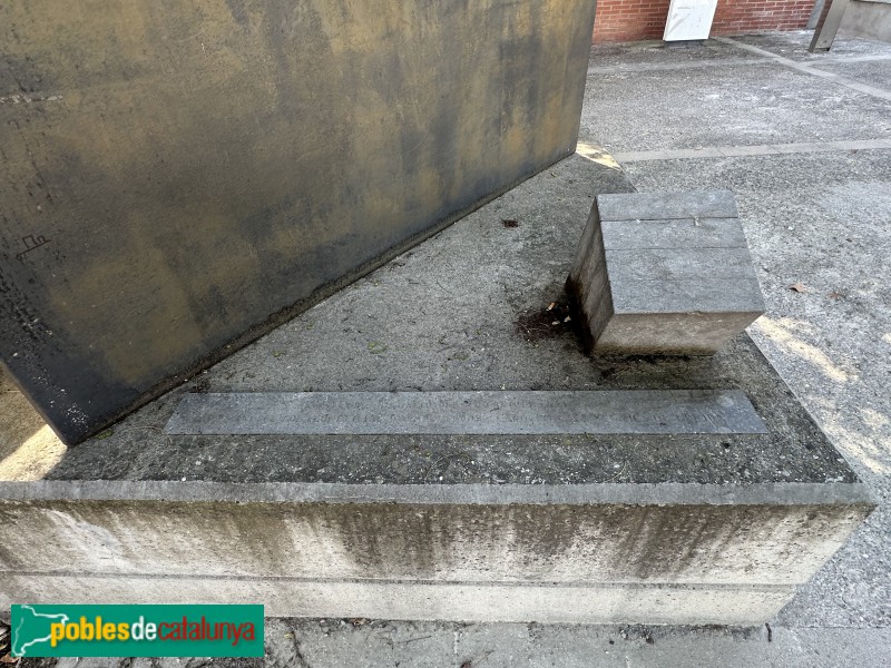 Lleida - Escultura <i>Estructures</i>