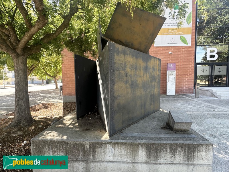 Lleida - Escultura <i>Estructures</i>