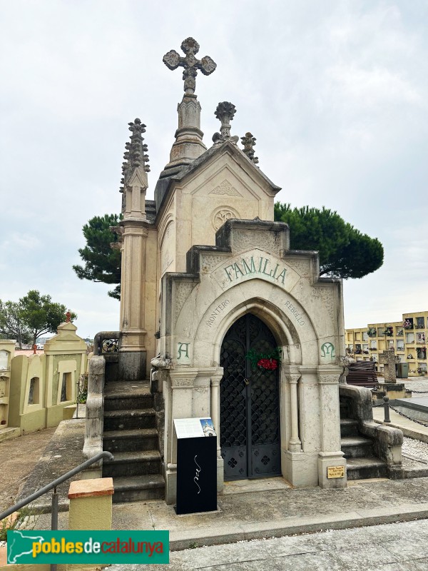 Lloret de Mar - Cementiri. Pantéo Serrahima