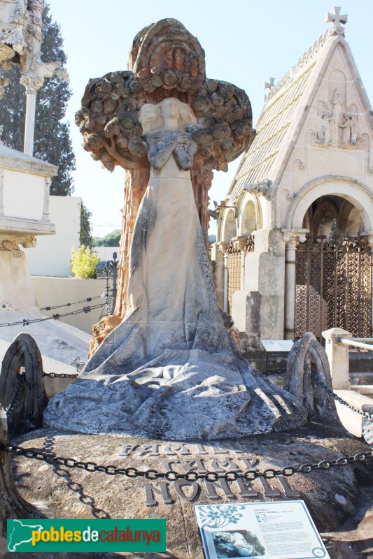 Lloret de Mar - Cementiri. Sepulcre Camps i Nonell