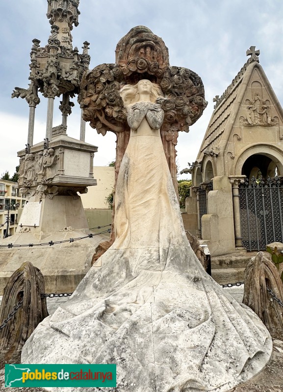 Lloret de Mar - Cementiri. Sepulcre Camps i Nonell