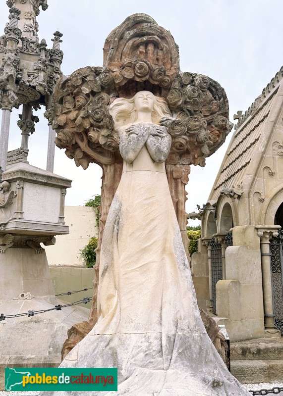 Lloret de Mar - Cementiri. Sepulcre Camps i Nonell