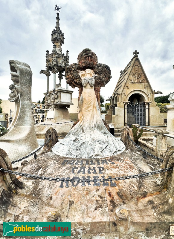 Lloret de Mar - Cementiri. Sepulcre Camps i Nonell