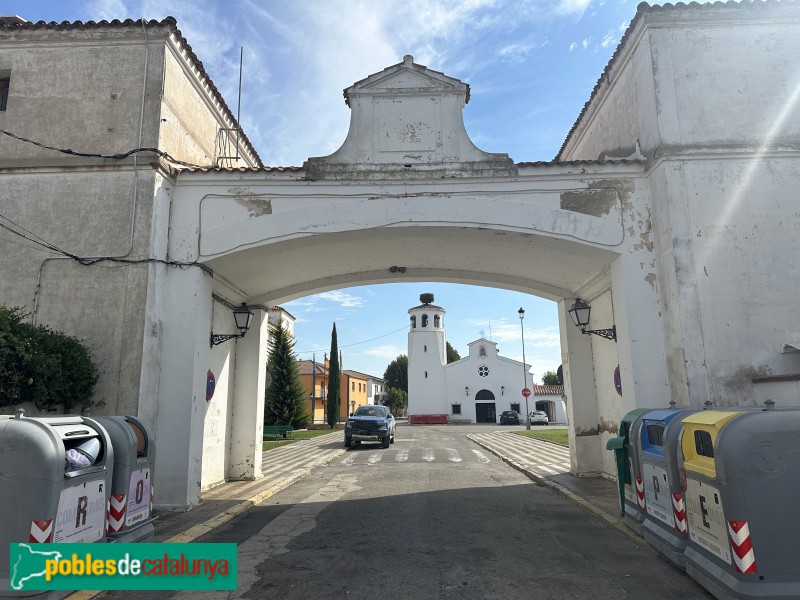 Gimenells i Pla de la Font - Poble de Gimenells