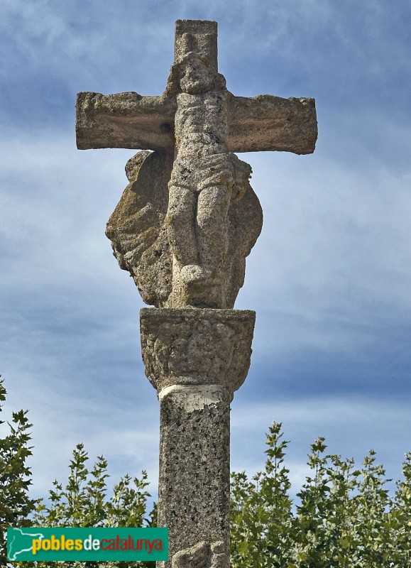 Gimenells i Pla de la Font - Creu de Gimenells