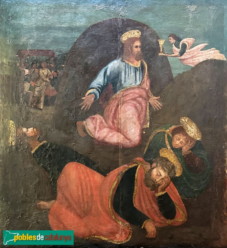 Lloret de Mar - Retaule renaixentista. Oració a l'hort