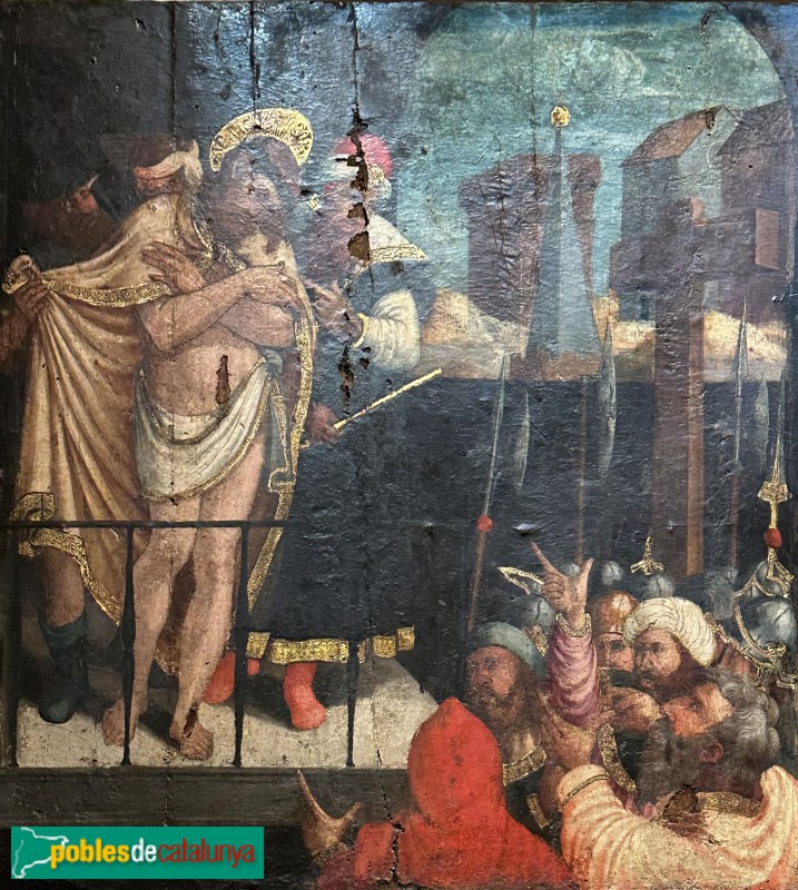 Lloret de Mar - Retaule renaixentista. Ecce Homo