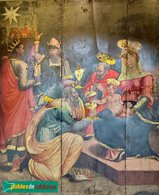 Lloret de Mar - Retaule renaixentista. Epifania