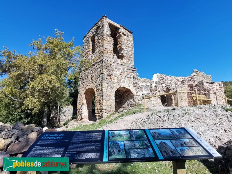 Sarroqueta - Església de Santa Maria
