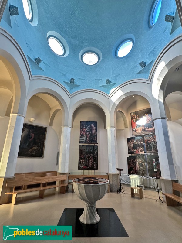 Lloret de Mar - Església de Sant Romà. Capella del Baptisteri