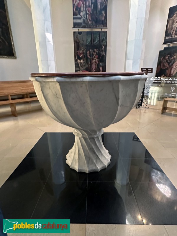 Lloret de Mar - Església de Sant Romà. Capella del Baptisteri