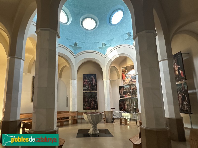 Lloret de Mar - Església de Sant Romà. Capella del Baptisteri