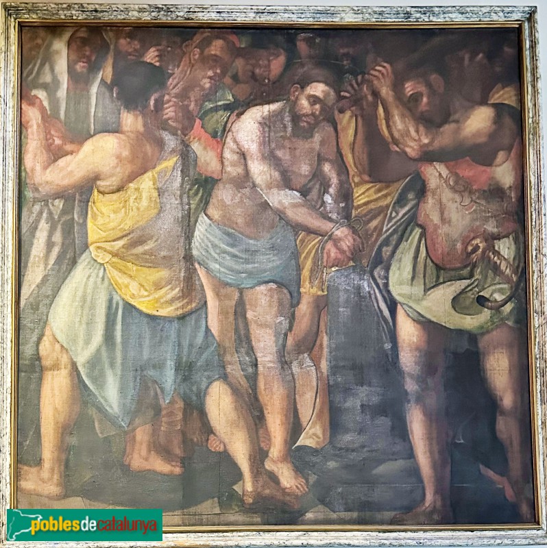 Lloret de Mar - Capella del Santíssim. Pintura del segle XVIII