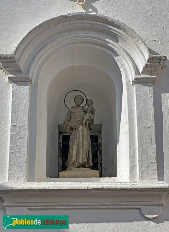 Tossa de Mar - Capella del Socors. Sant Antoni de Pàdua