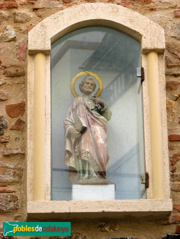 Tossa de Mar - Capelleta de carrer. Sant Pere