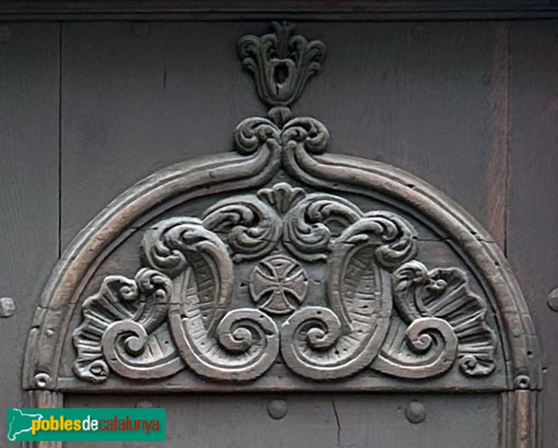 Tossa de Mar - Porta de 1760 Detall