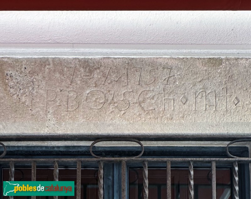 Tossa de Mar - Llinda 1757