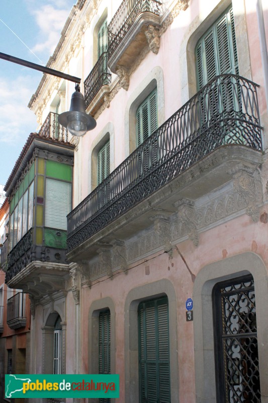 Lloret de Mar - Casa Cabanyes (Foto: Albert Esteves, 2011) Lloret de Mar - Casa Cabanyes