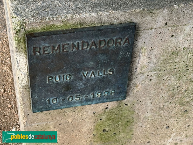 Tossa de Mar - Escultura <i>Remendadora</i>