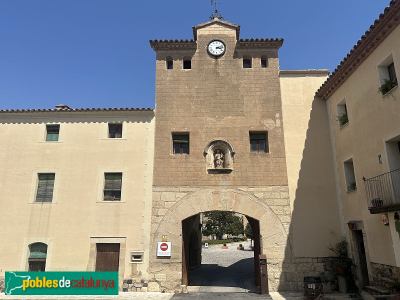 Monestir de Poblet - Portal de l'Abat Lerín