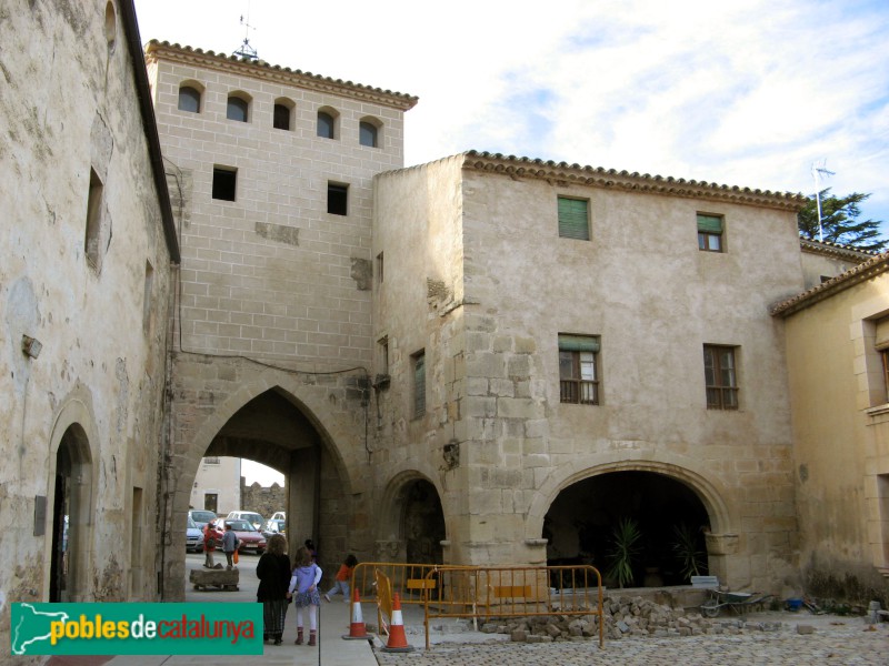 Monestir de Poblet - Portal de l´Abat Lerín i porteria