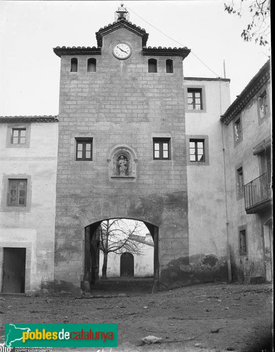 Monestir de Poblet - Porta de l'Abat Lerín