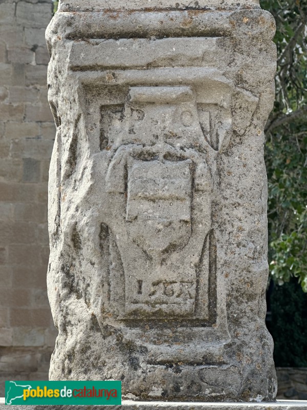 Monestir de Poblet - Creu de l'Abat Guimerà