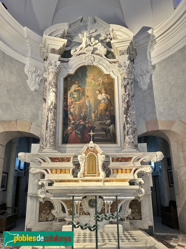 Lloret de Mar - Santuari de Santa Cristina. Altar Major