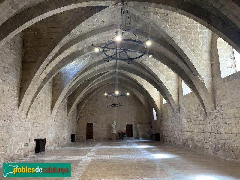 Monestir de Poblet - Sala dels cups