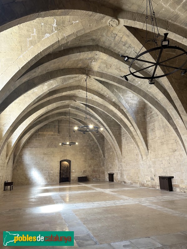 Monestir de Poblet - Sala dels cups