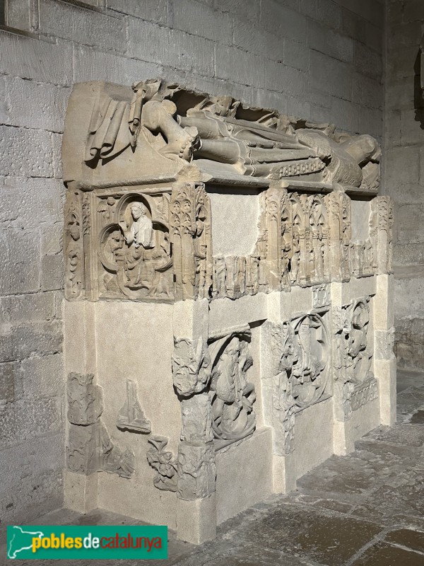 Monestir de Poblet - Sepulcre de Ramon Folc VI de Cardona